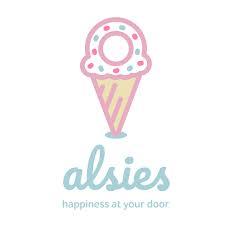 Alsies Ice Cream Truck logo
